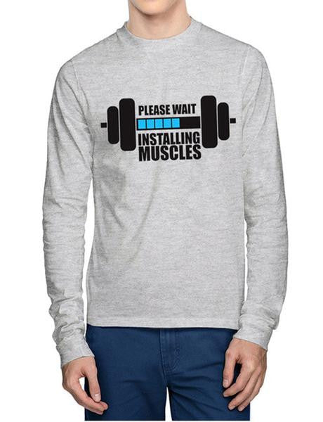 Gym freak full sleeves t-shirt